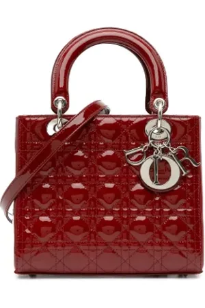 Dior Dames, Pre-owned, Rood, Maat: ONE Size Leer