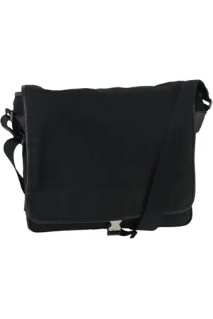 Prada Dames, Pre-owned, Zwart, Maat: ONE Size Leer