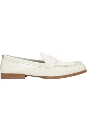 Estro Dames, Schoenen, Wit, Maat: 40 EU Leer