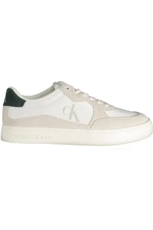 Calvin Klein Heren, Schoenen, Wit, Maat: 40 EU Leer
