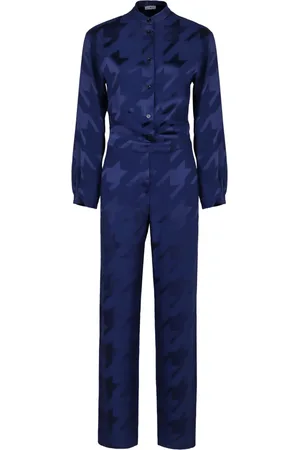 PT Torino Dames, Jumpsuits & Playsuits, Blauw, Maat: S Viscose