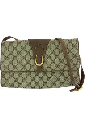 Gucci Dames, Pre-owned, Bruin, Maat: ONE Size Leer