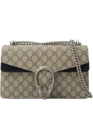 Gucci Dames, Pre-owned, Bruin, Maat: ONE Size Suède