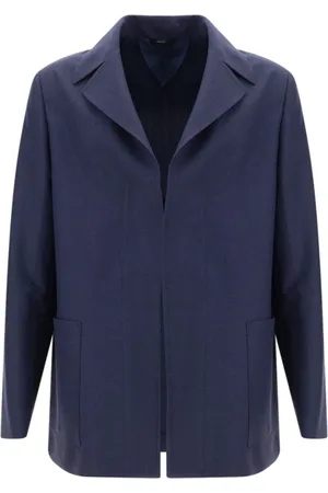 Fendi Heren, Jassen, Blauw, Maat: XS Wol