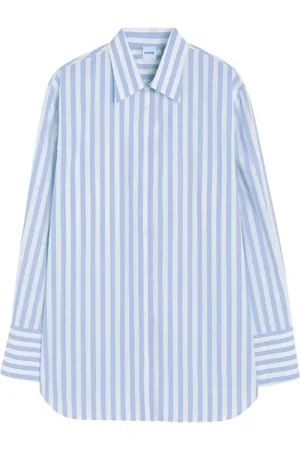 Aspesi Dames, Blouses & Shirts, Blauw, Maat: 3XS