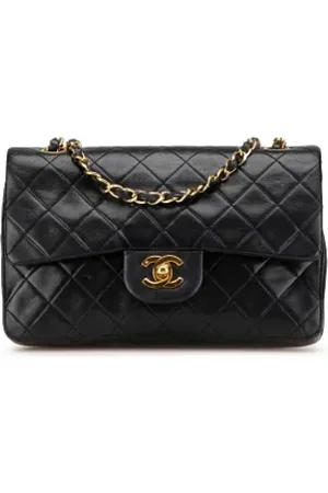 CHANEL Dames, Pre-owned, Zwart, Maat: ONE Size Leer