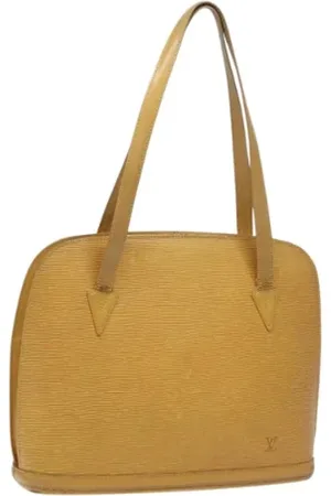 LOUIS VUITTON Dames, Pre-owned, Geel, Maat: ONE Size Leer