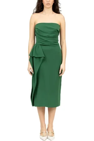 Max Mara Dames, Jurken, Groen, Maat: L