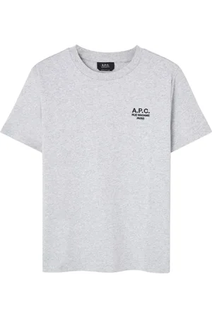 A.P.C. Heren, Tops, Grijs, Maat: M