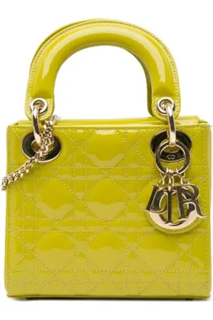 Dior Dames, Pre-owned, Groen, Maat: ONE Size Leer