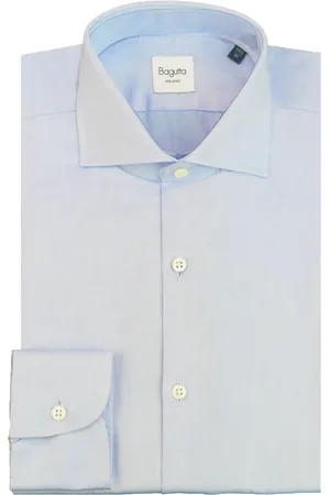 BAGUTTA Heren, Overhemden, Blauw, Maat: 3XL Katoen