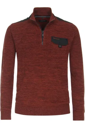 Casa Moda Heren, Truien, Rood, Maat: M