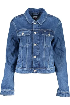 Tommy Hilfiger Dames, Jassen, Blauw, Maat: XS Denim