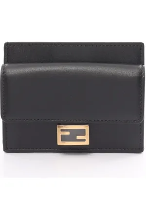 Fendi Dames, Pre-owned, Zwart, Maat: ONE Size Leer