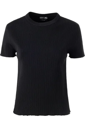 Tom Ford Dames, Truien, Zwart, Maat: S Zijde