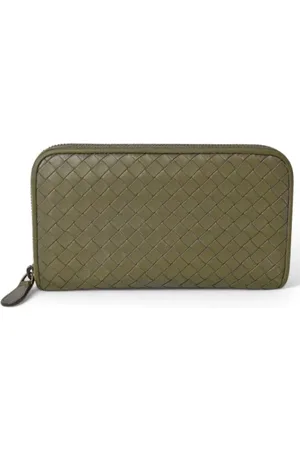 Bottega Veneta Dames, Pre-owned, Grijs, Maat: ONE Size Leer
