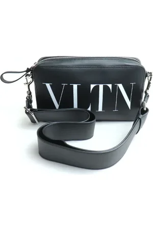 VALENTINO Dames, Pre-owned, Zwart, Maat: ONE Size Leer