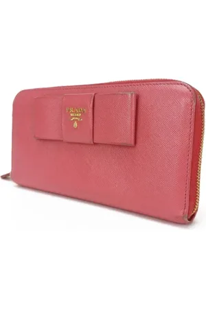Prada Dames, Pre-owned, Roze, Maat: ONE Size Leer