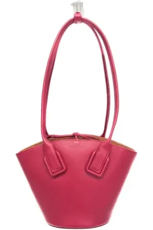 Bottega Veneta Dames, Pre-owned, Roze, Maat: ONE Size Leer
