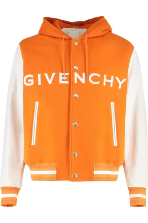 Givenchy Heren, Sweatshirts & Hoodies, Oranje, Maat: L Wol