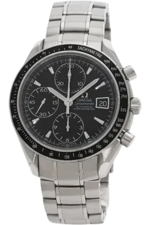 Omega Heren, Pre-owned, Zwart, Maat: ONE Size