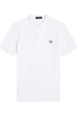 Fred Perry Heren, Tops, Wit, Maat: XL Katoen