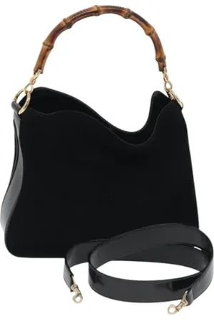 Gucci Dames, Pre-owned, Zwart, Maat: ONE Size Suède
