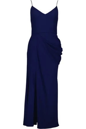 Alexander McQueen Dames, Jurken, Blauw, Maat: XS
