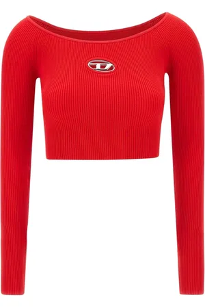 Diesel Dames, Truien, Rood, Maat: M