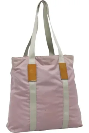 Prada Dames, Pre-owned, Roze, Maat: ONE Size Nylon