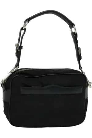 Prada Dames, Pre-owned, Zwart, Maat: ONE Size Nylon