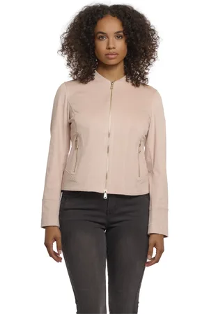 Rino & Pelle Dames, Jassen, Roze, Maat: 2XL Leer