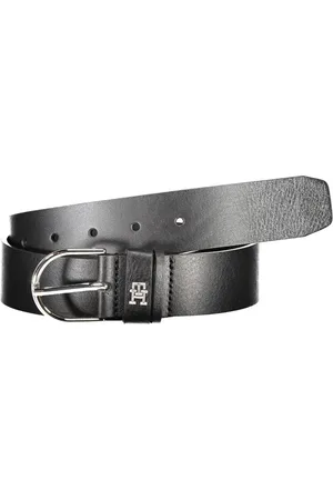 Tommy Hilfiger Dames, Accessoires, Zwart, Maat: 75 CM Leer