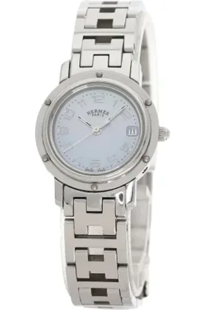 Hermès Dames, Pre-owned, Blauw, Maat: ONE Size