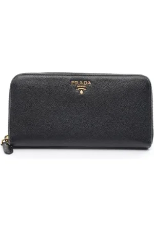 Prada Dames, Pre-owned, Zwart, Maat: ONE Size Leer