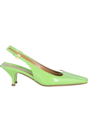 A.BOCCA Dames, Schoenen, Groen, Maat: 37 EU Leer