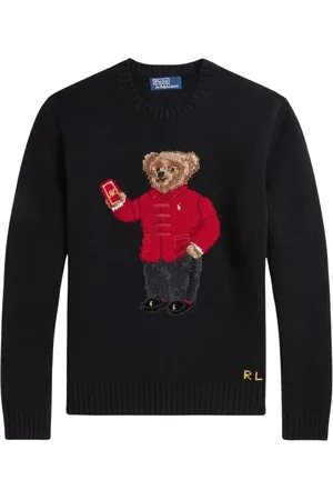 Ralph Lauren Heren, Truien, Zwart, Maat: L Wol