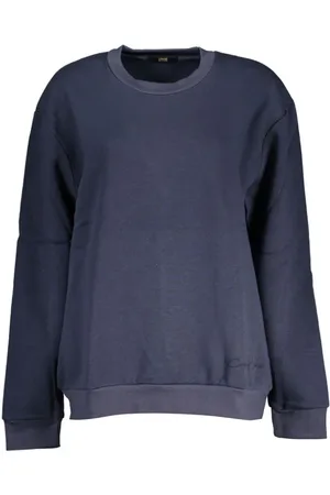 Roberto Cavalli Dames, Sweatshirts & Hoodies, Blauw, Maat: L Fleece