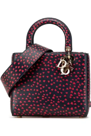 Dior Dames, Pre-owned, Blauw, Maat: ONE Size Leer