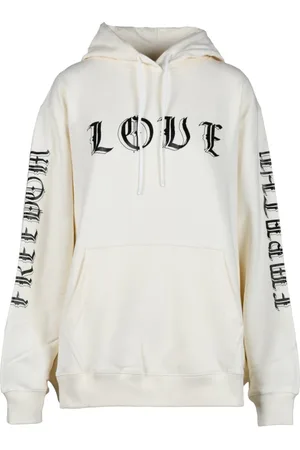 Msgm Dames, Sweatshirts & Hoodies, Wit, Maat: S Katoen