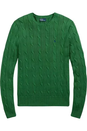 Ralph Lauren Dames, Truien, Groen, Maat: S Katoen