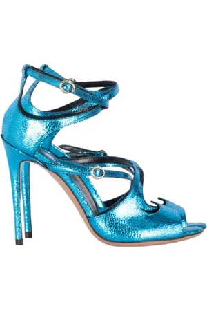 A.BOCCA Dames, Schoenen, Blauw, Maat: 39 EU Leer