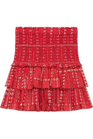 Isabel Marant Dames, Rokken, Rood, Maat: M Katoen