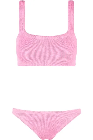 Hunza G Dames, Badkleding, Roze, Maat: ONE Size Polyamide