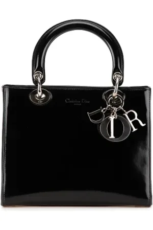 Dior Dames, Pre-owned, Zwart, Maat: ONE Size Leer