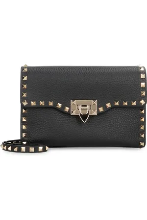 VALENTINO GARAVANI Dames, Tassen, Zwart, Maat: ONE Size Katoen