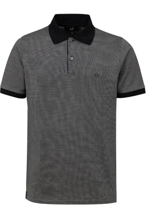 Dunhill Heren, Tops, Zwart, Maat: M Katoen