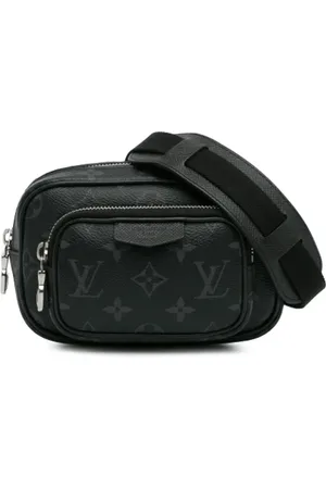 LOUIS VUITTON Dames, Pre-owned, Zwart, Maat: ONE Size Leer