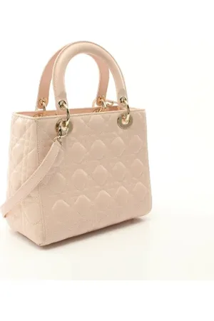 Dior Dames, Pre-owned, Roze, Maat: ONE Size Leer
