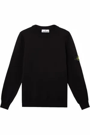 Stone Island Heren, Truien, Zwart, Maat: 2XL Katoen